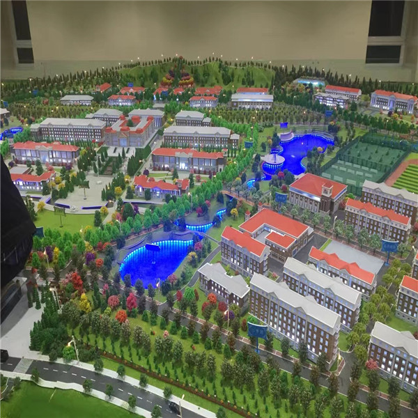 甘肃省公安厅301工程警察学校康乐规划模型