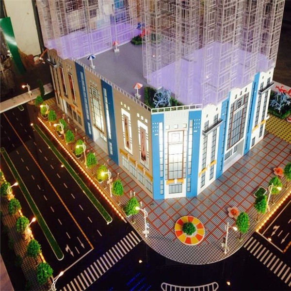 透明康乐楼盘模型